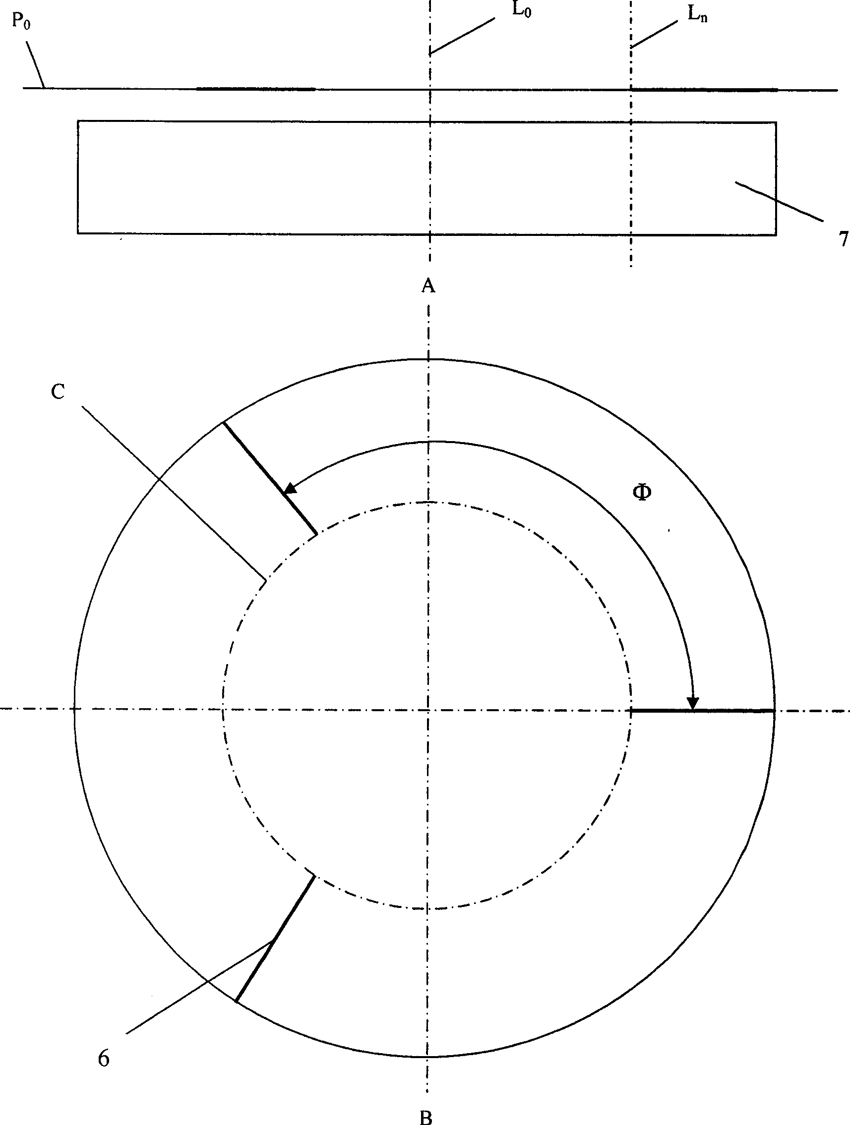Multi-electrode spiral feeding integral blade wheel inter-blade passage electrolytic machining method