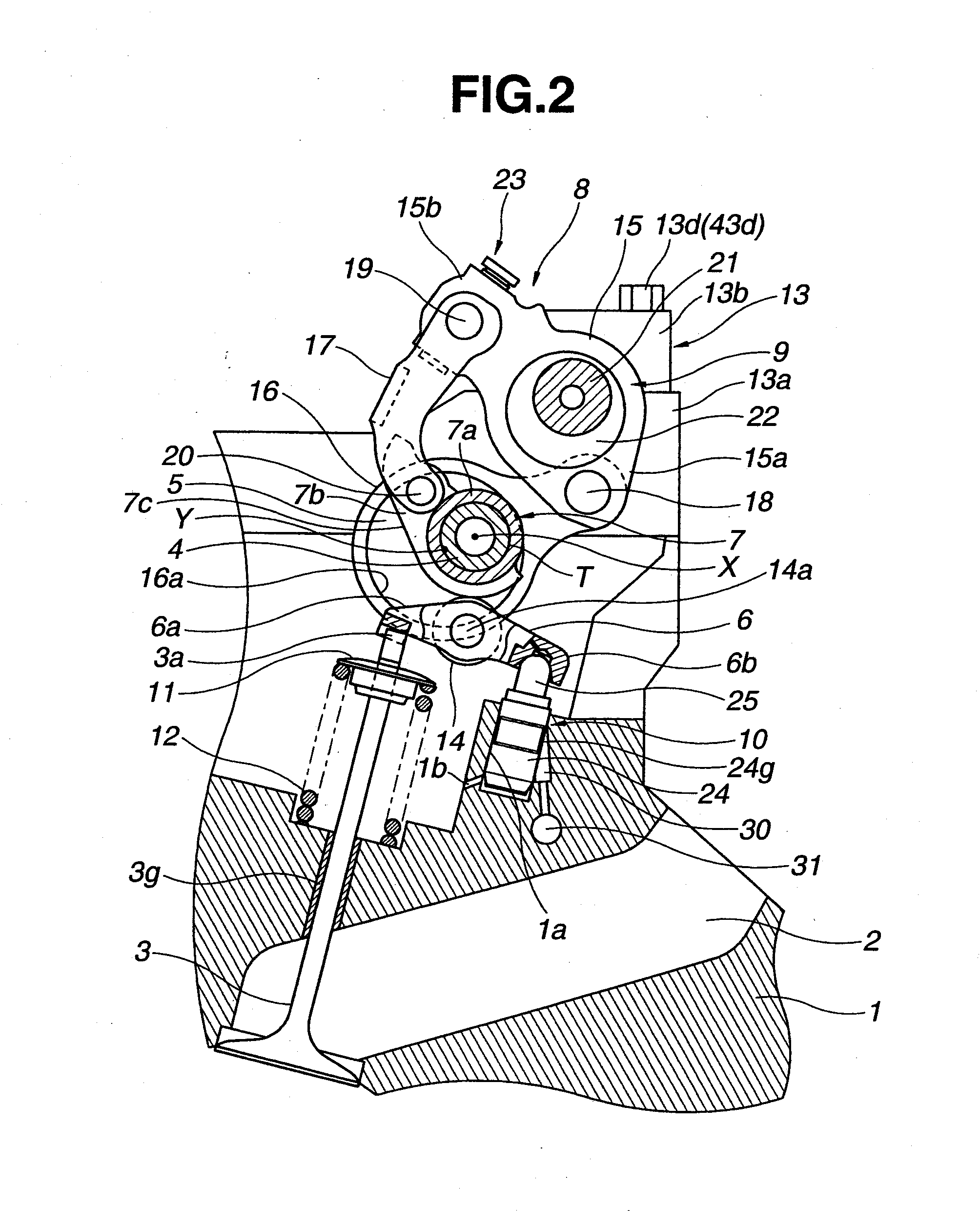 Valve actuation apparatus of internal combustion engine