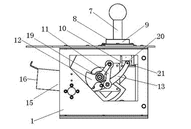 Single-place automatic golf-ball supplying equipment of golf driving range