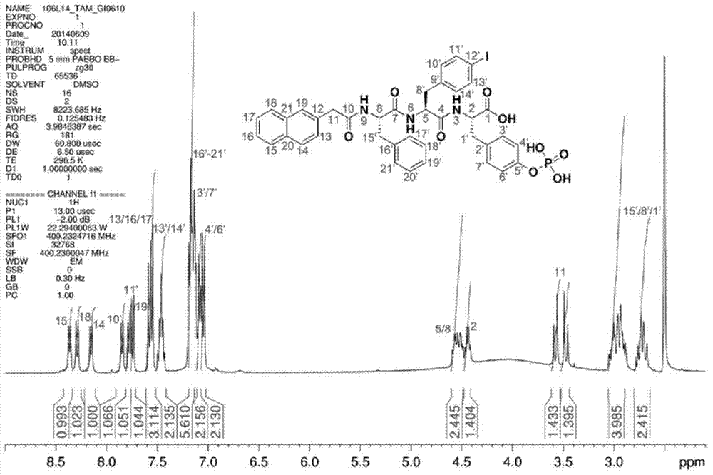 A kind of supramolecular hydrogel nanomaterial and gel factor precursor and its preparation method