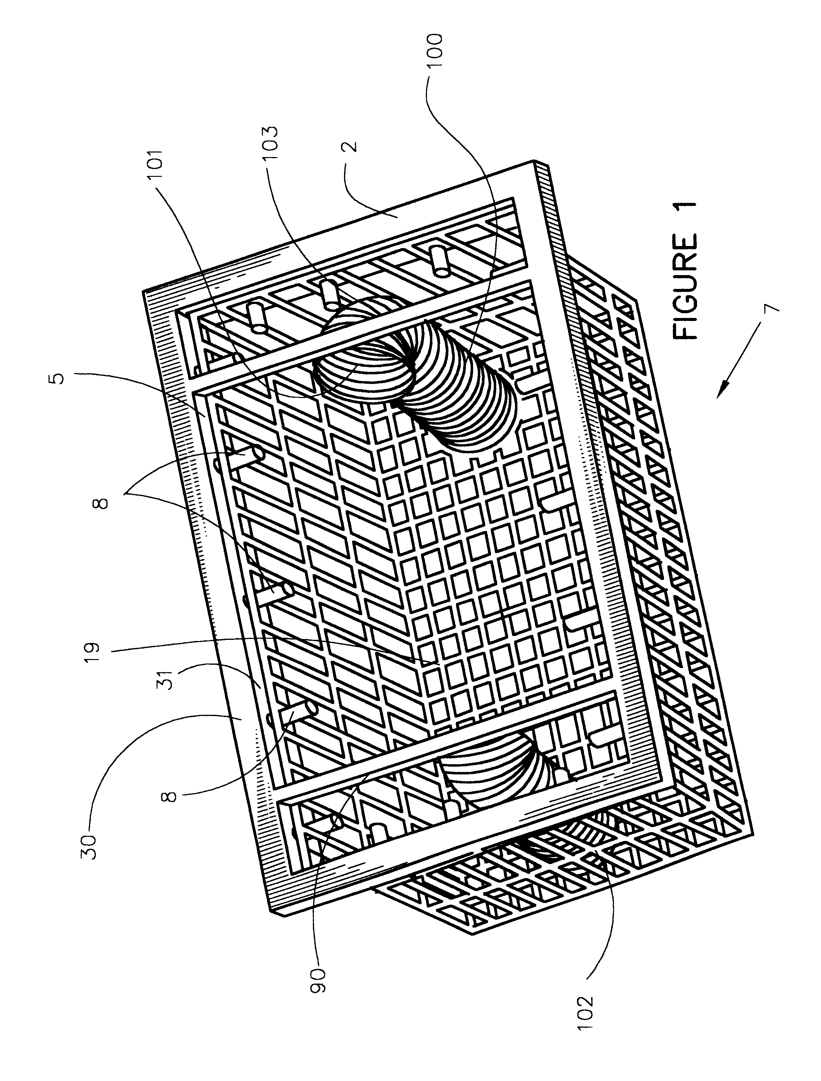 Storm drain line with riser 2