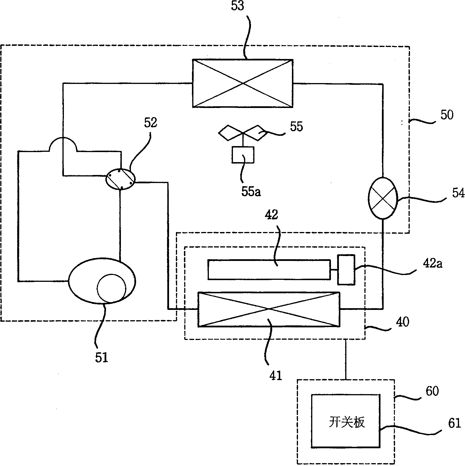 Air volume control device for ceiling-mounted air conditioner and its method