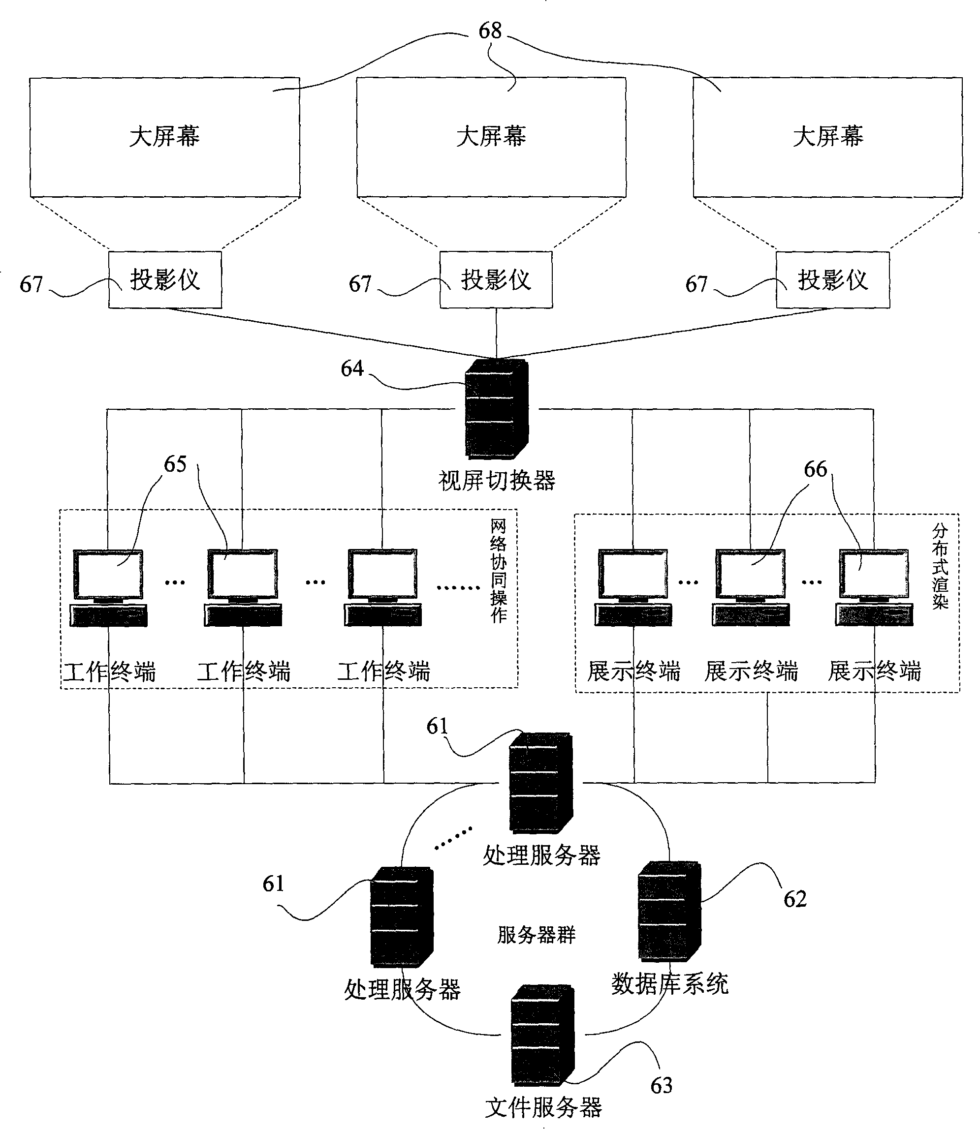 Virtual rehearsing system