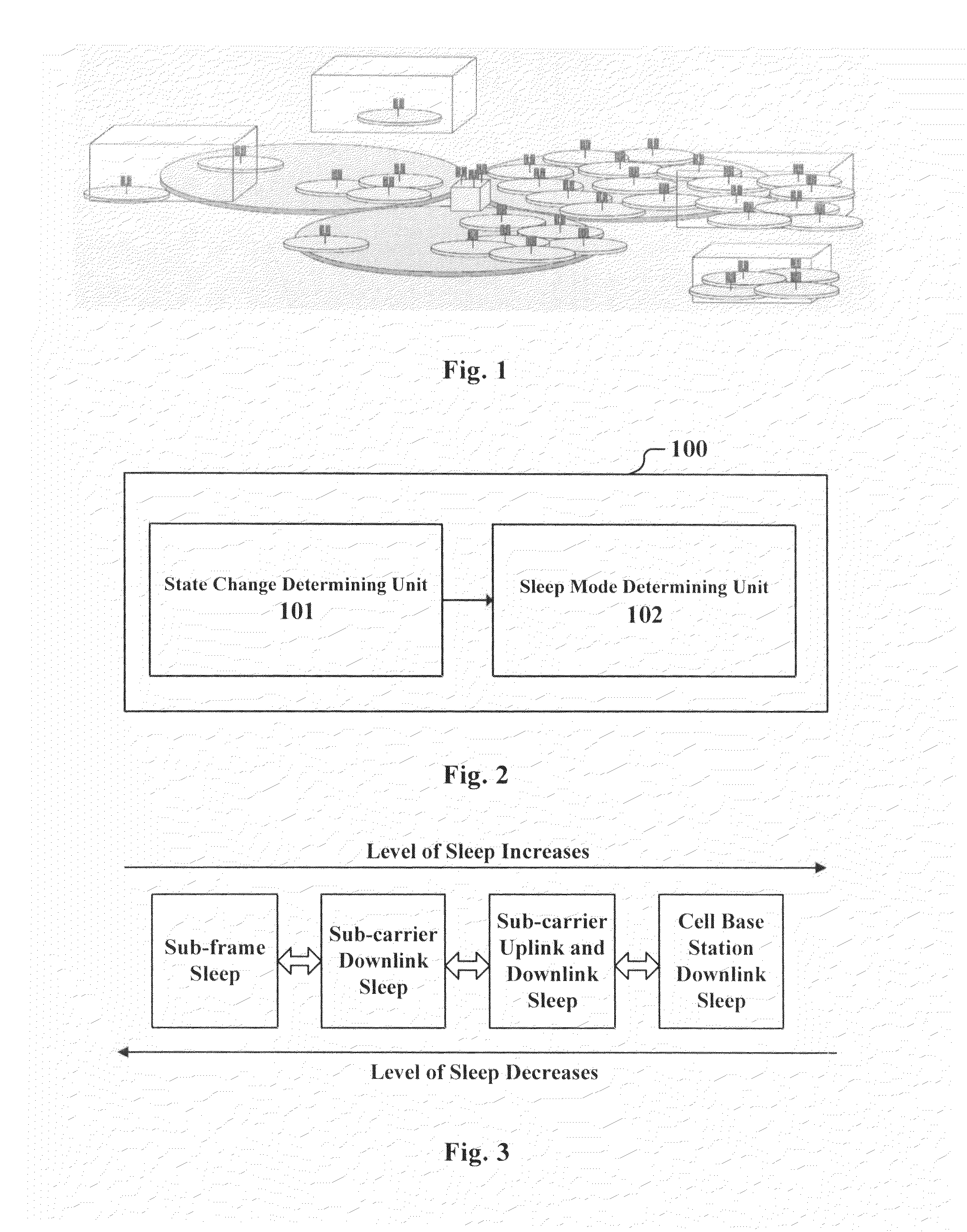 Apparatus and method for controlling a change of operation state of a cell