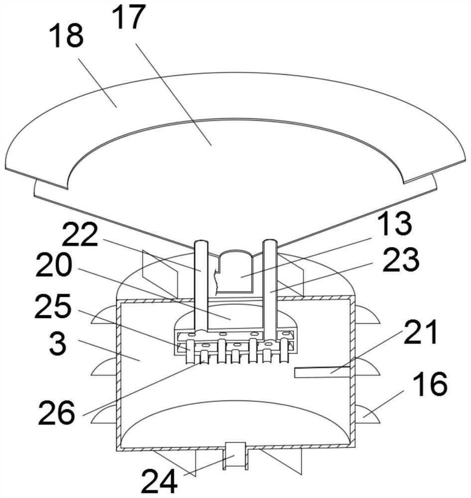 Device and method for heat recovery of oil in inner floating roof storage tank