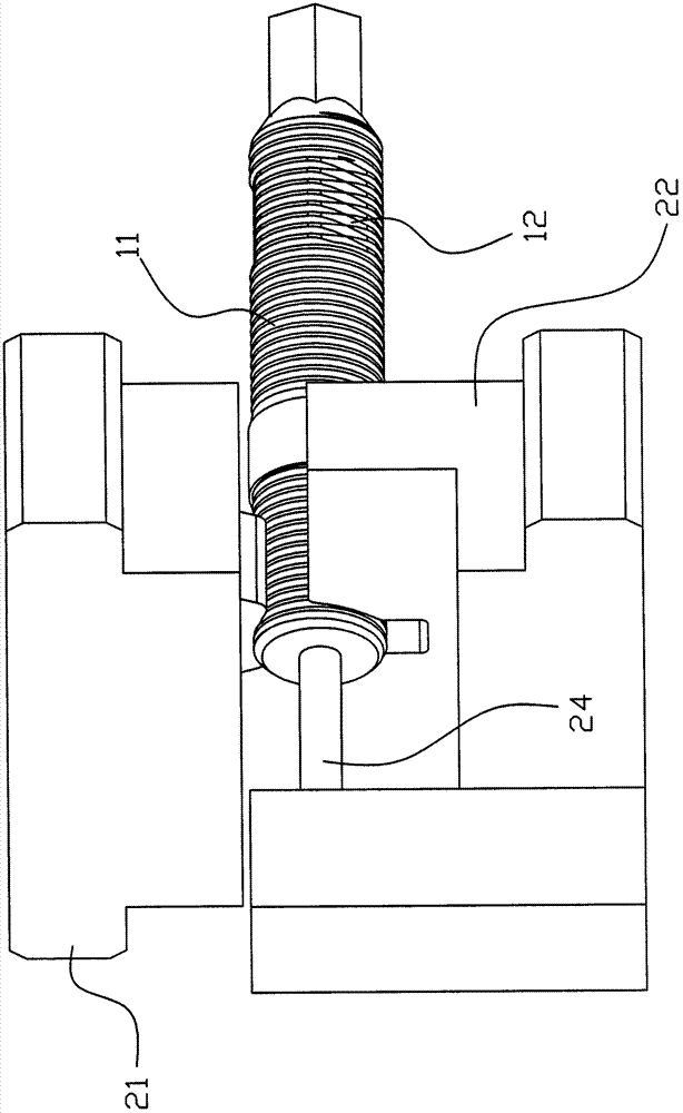 Forming method of locking thread