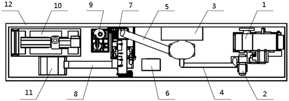 Movable-type biomass collection and granulation system