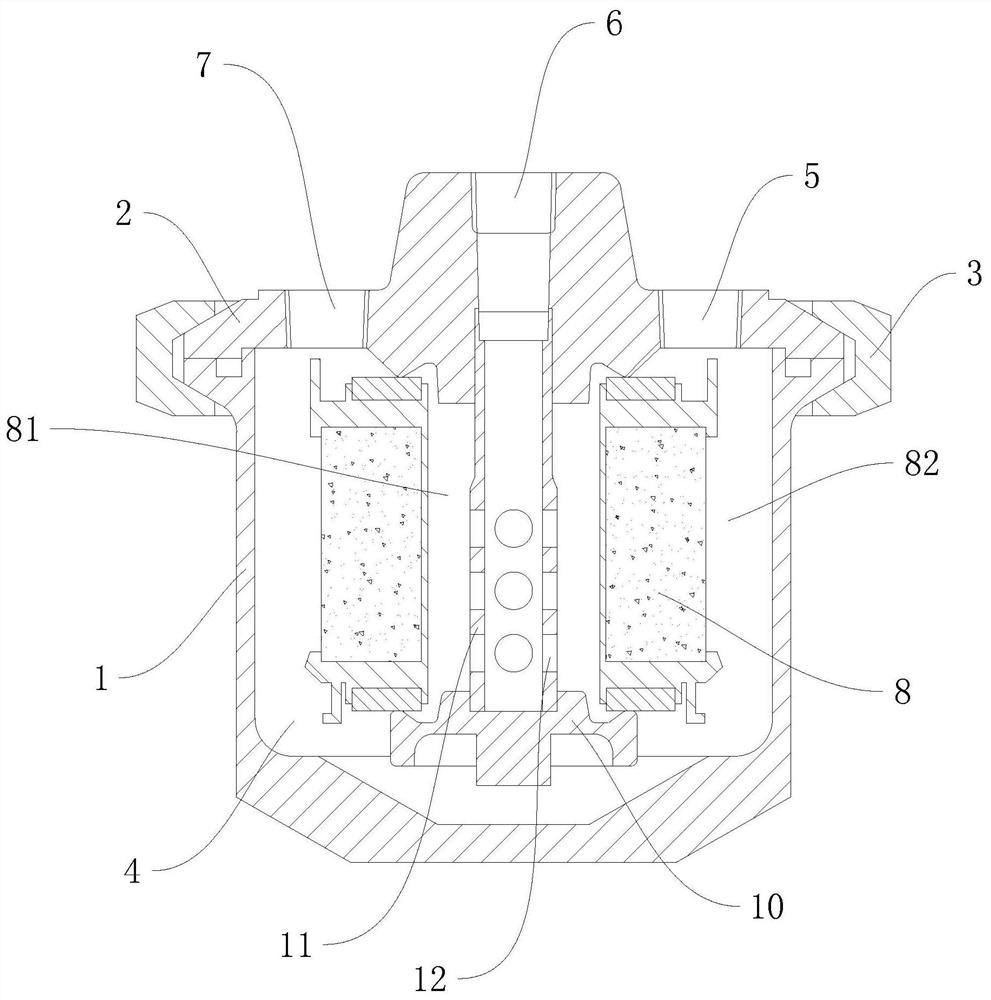 Water-based ink filtering system and filtering method