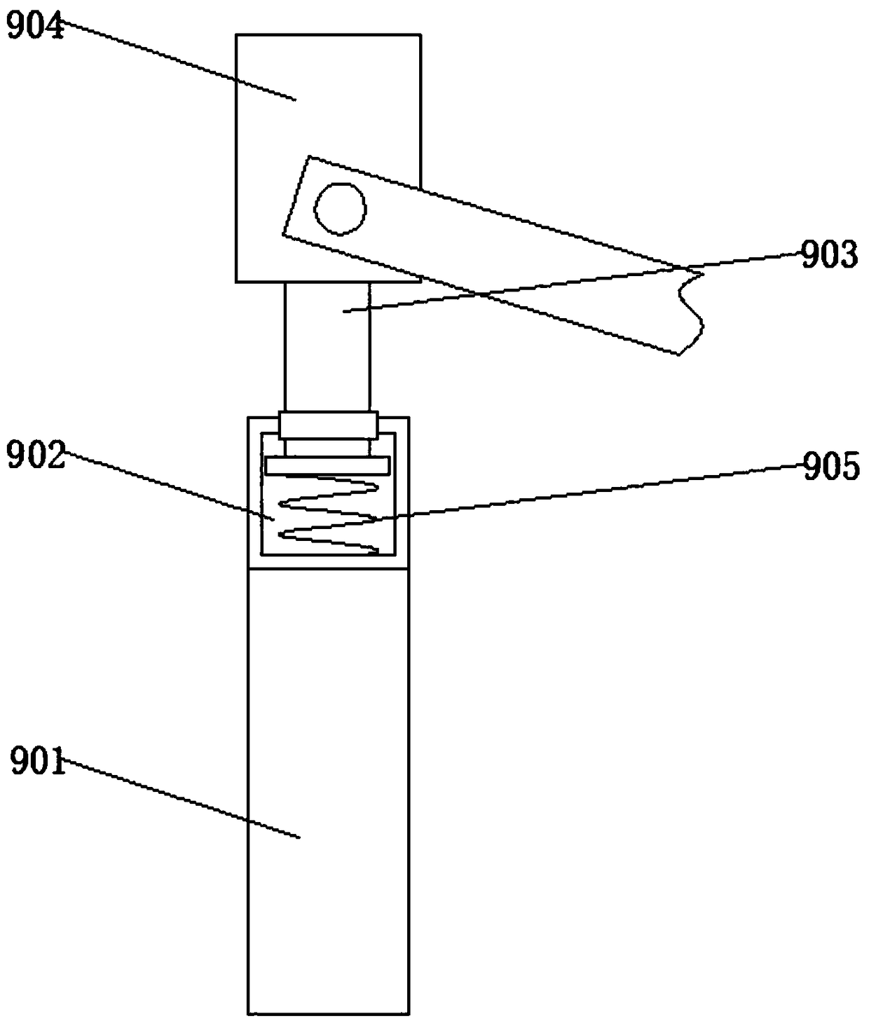 Automatic container fish outlet device