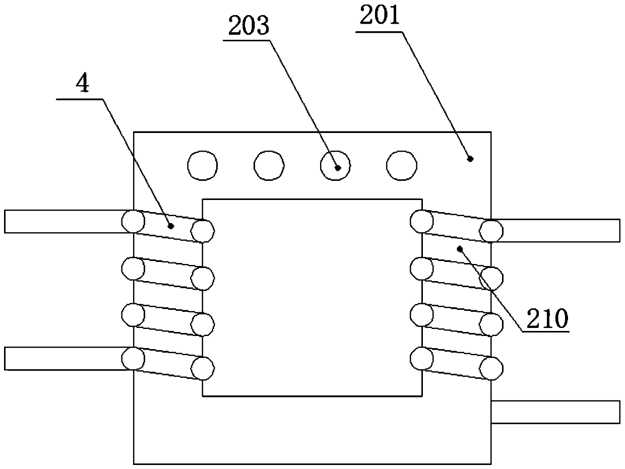 Transformer magnetic core and transformer