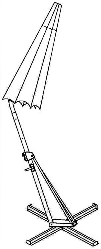 Novel sunshade umbrella