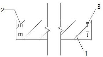 Construction method of underground mass concrete steel formwork