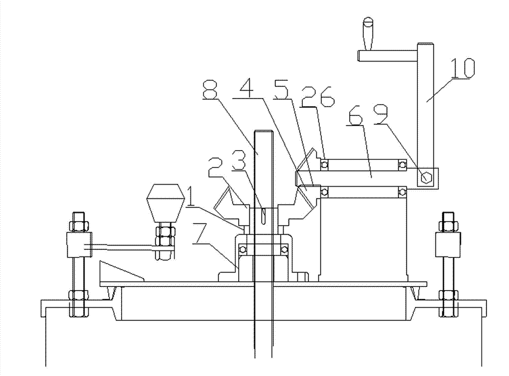 Household straw gasification furnace