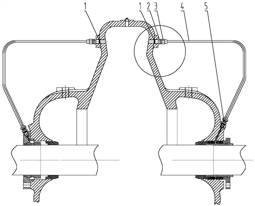 Sealing structure with throttle orifice plate instead of valve