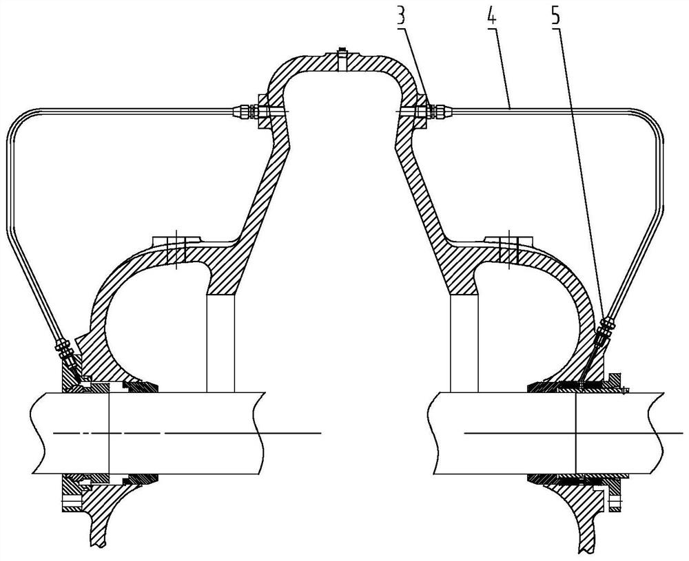 Sealing structure with throttle orifice plate instead of valve