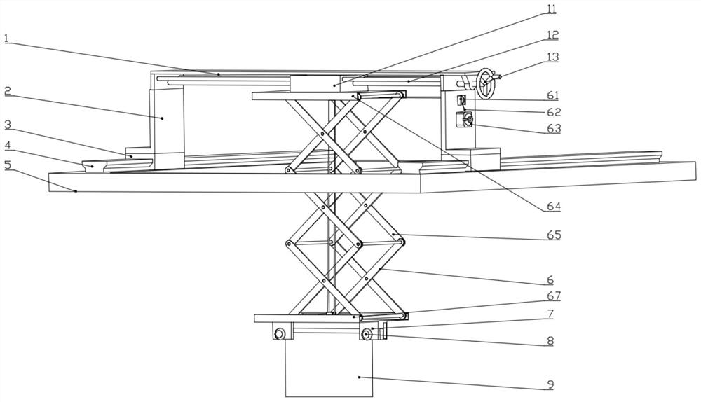 Three-coordinate supporting and adjusting mechanism for suspended PIV calibration