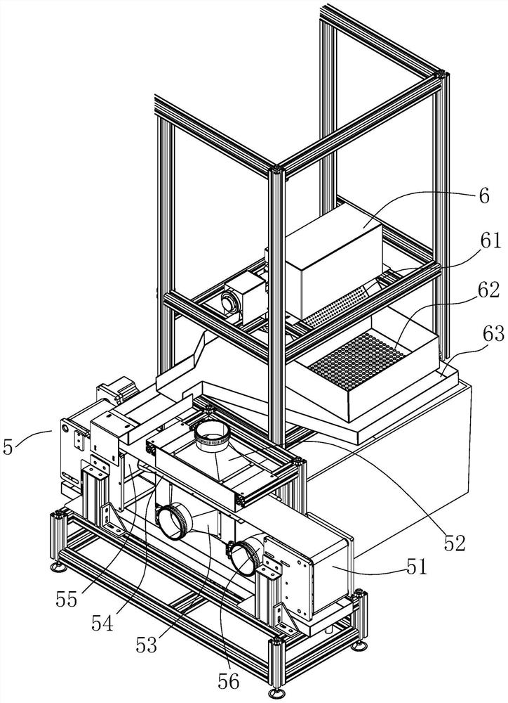 Drying device for small insects and processing system