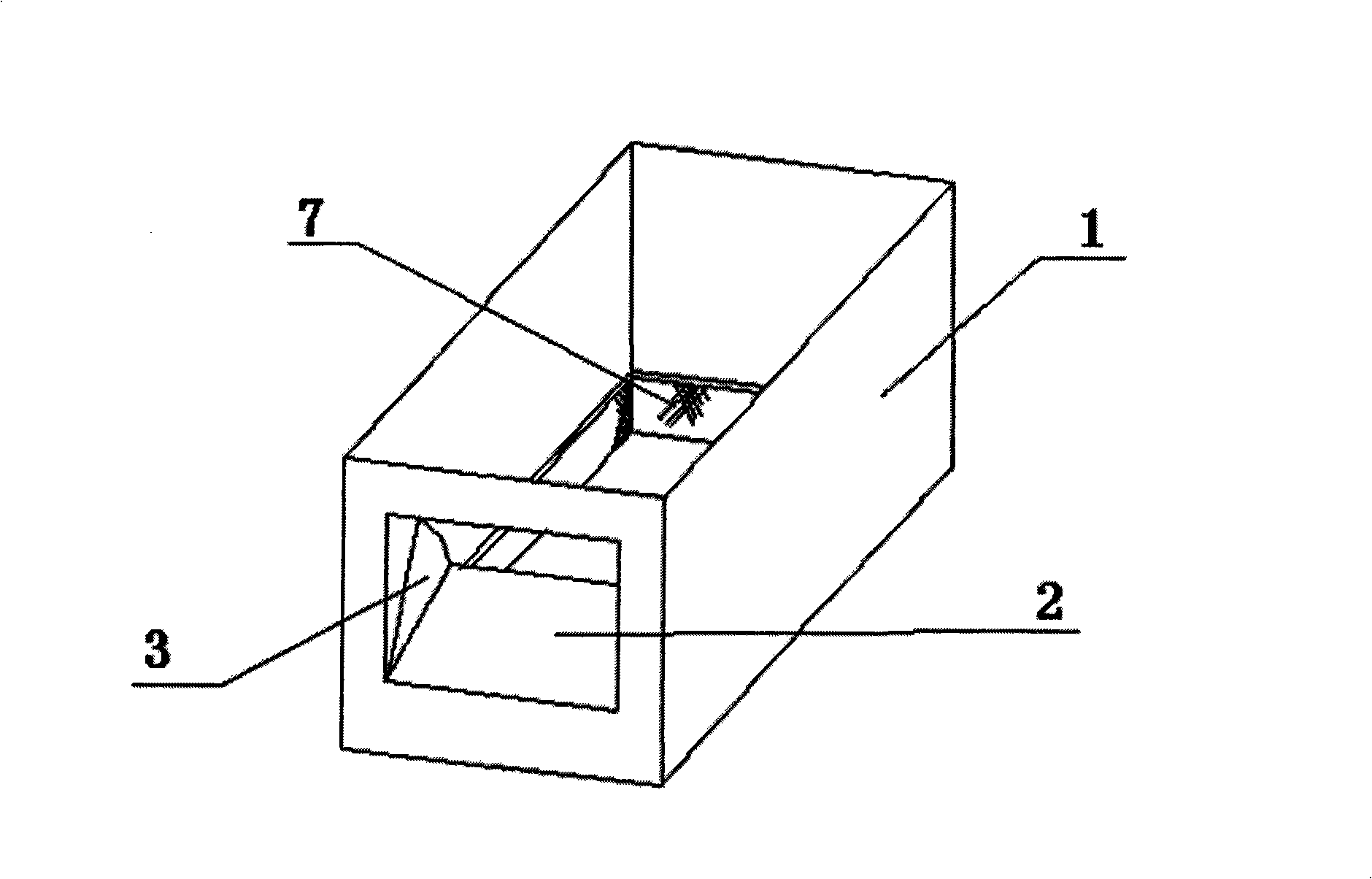 Filtering device of self-controlled liquid surface