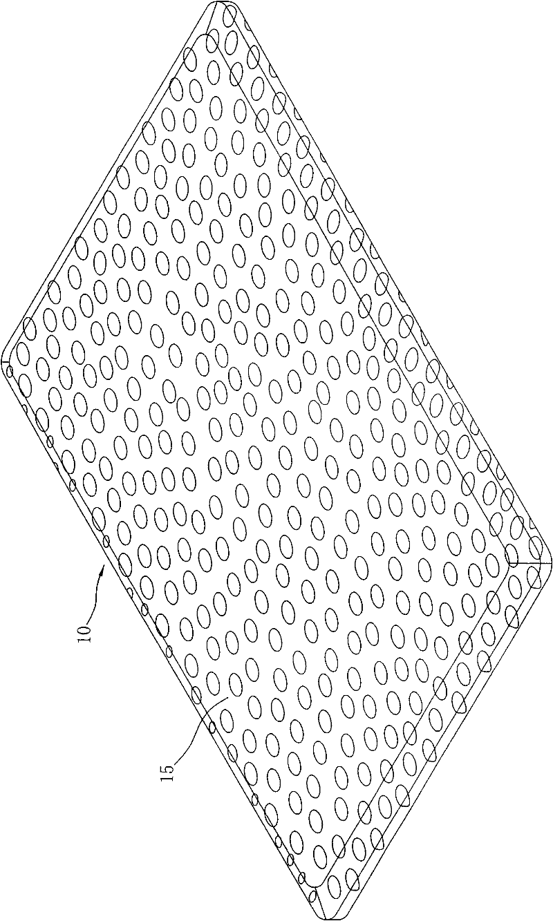 Thin plastic shell with plastic binder and manufacturing method thereof