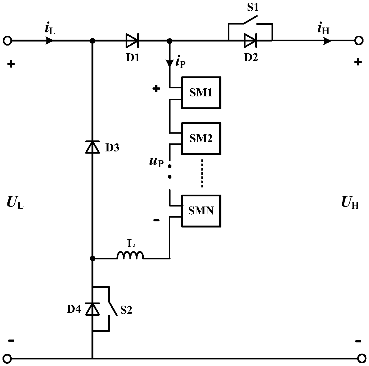 DC/DC converter for flexible direct current transmission and its control method