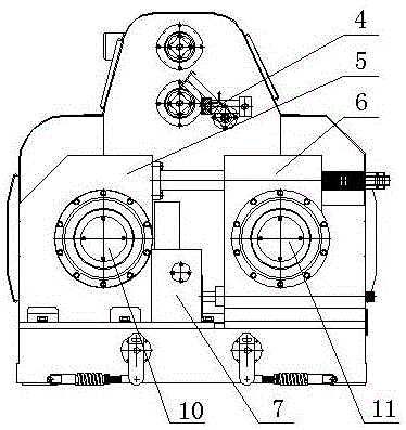 Permanent magnet motor driven flaking mill