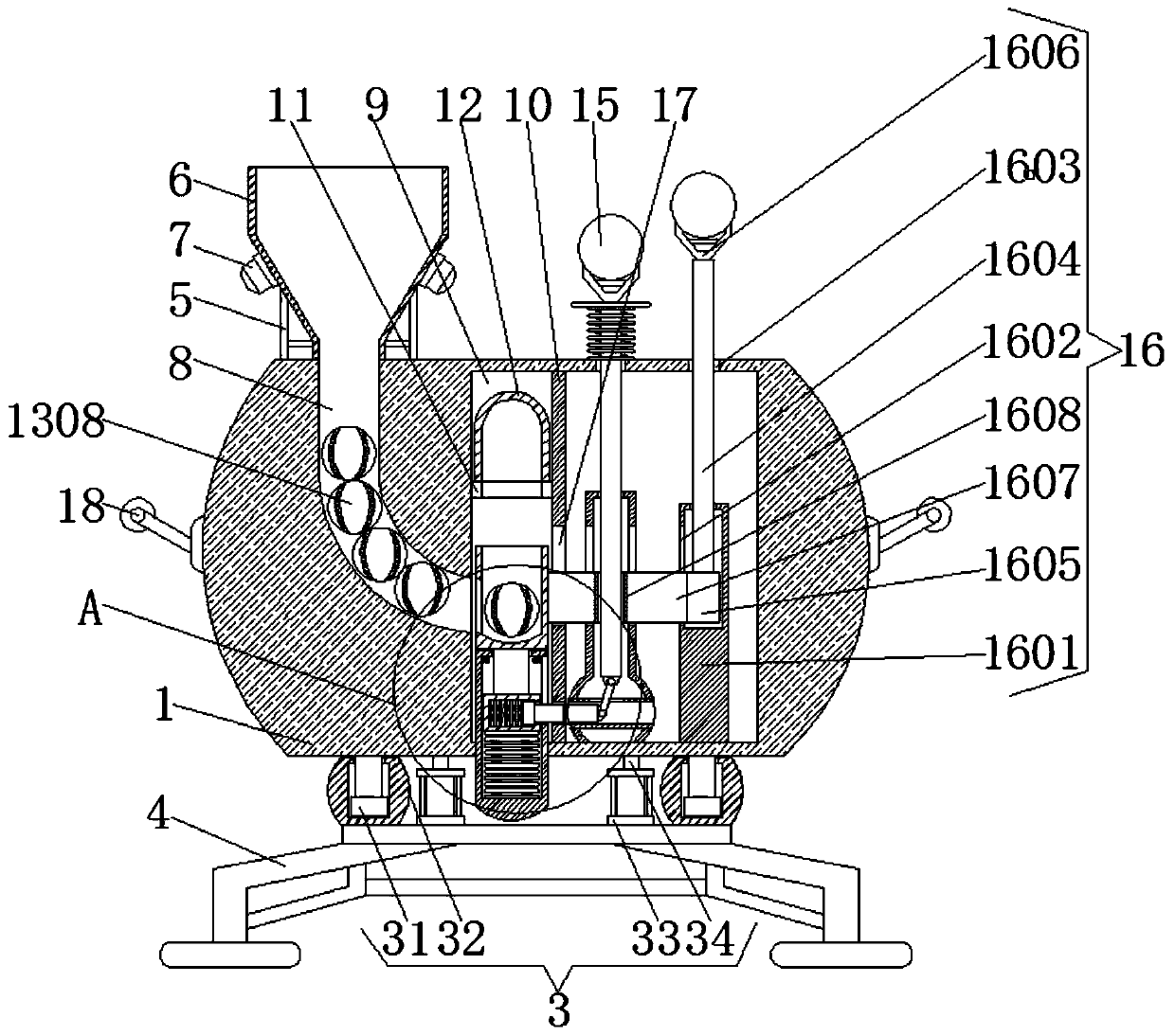 Continuous serving device for batter training