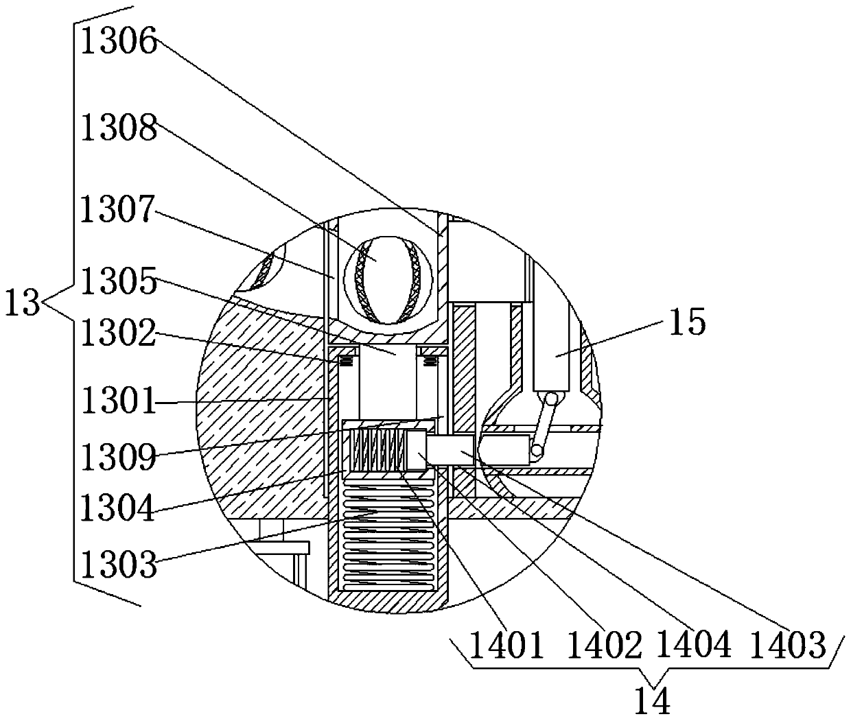 Continuous serving device for batter training