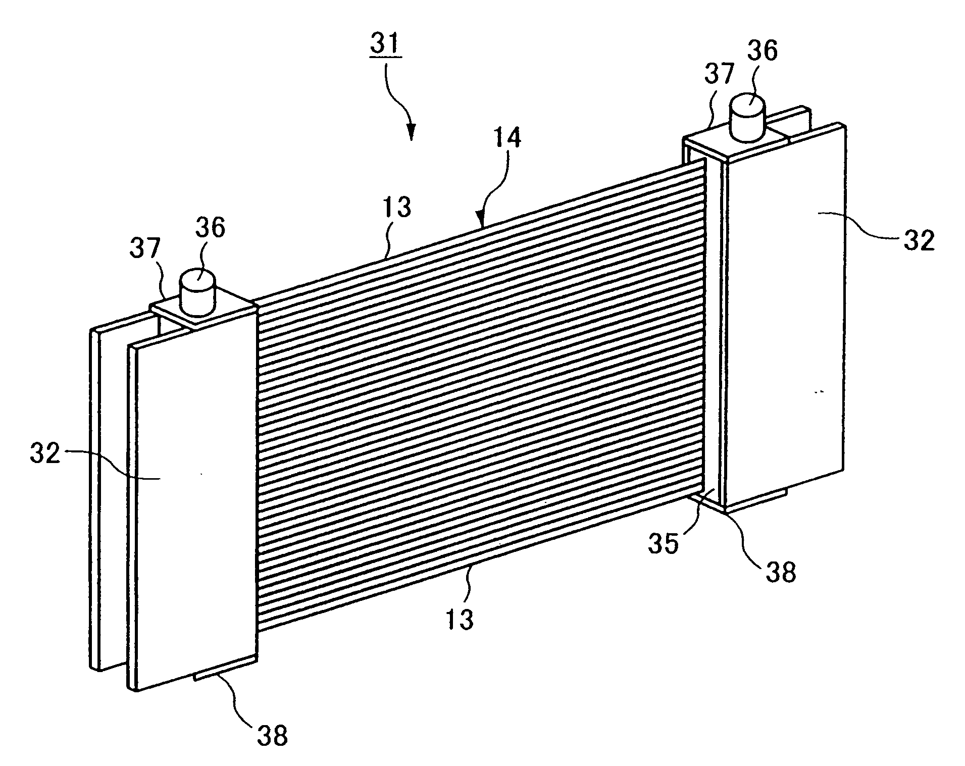 Hollow fiber membrane module, and a manufacturing method therefor, and housing for hollow fiber membrane module