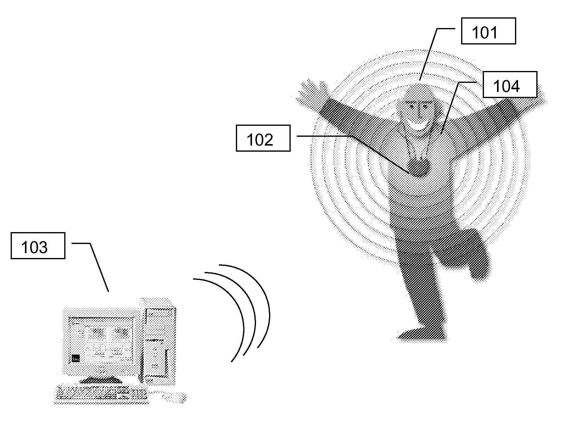 Method and system for surveillance of a wireless connection in a hearing aid fitting system