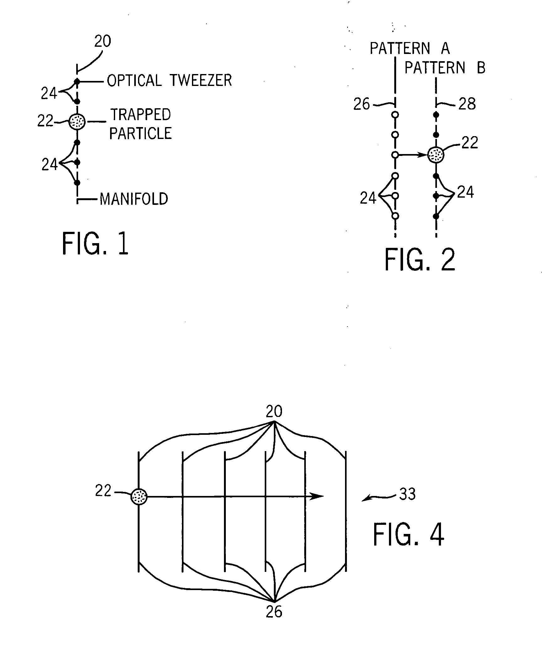 Optical peristaltic pumping with optical traps