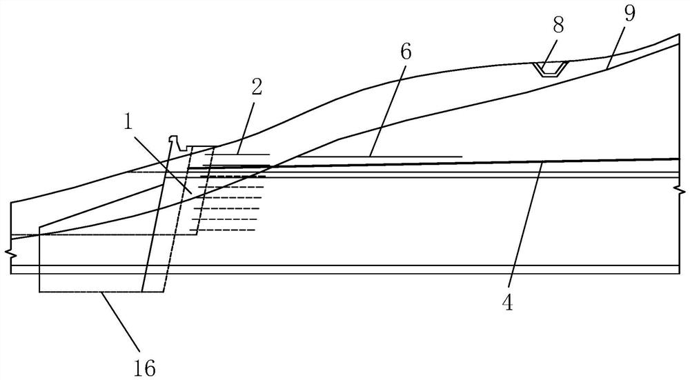 A tunnel entry method based on end-wall guide wall structure