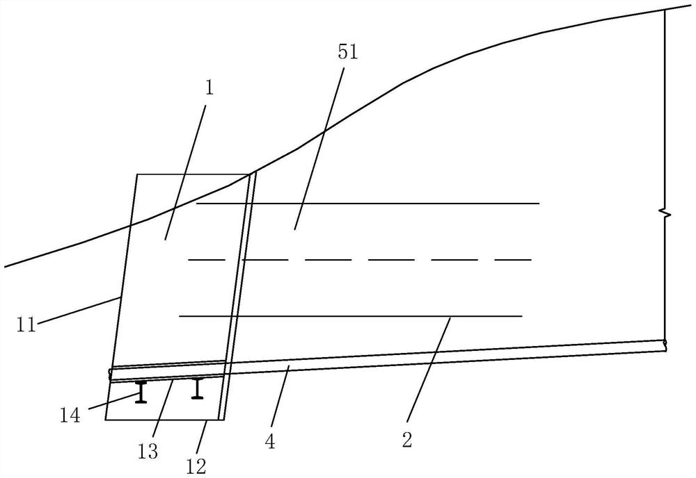 A tunnel entry method based on end-wall guide wall structure