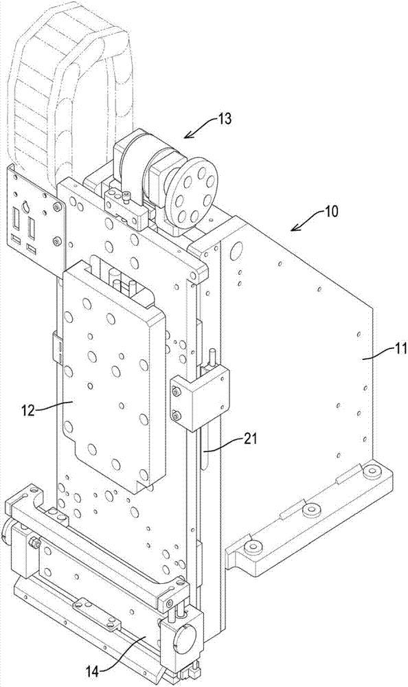 Automatic height measuring device of splitting machine and height measuring method thereof