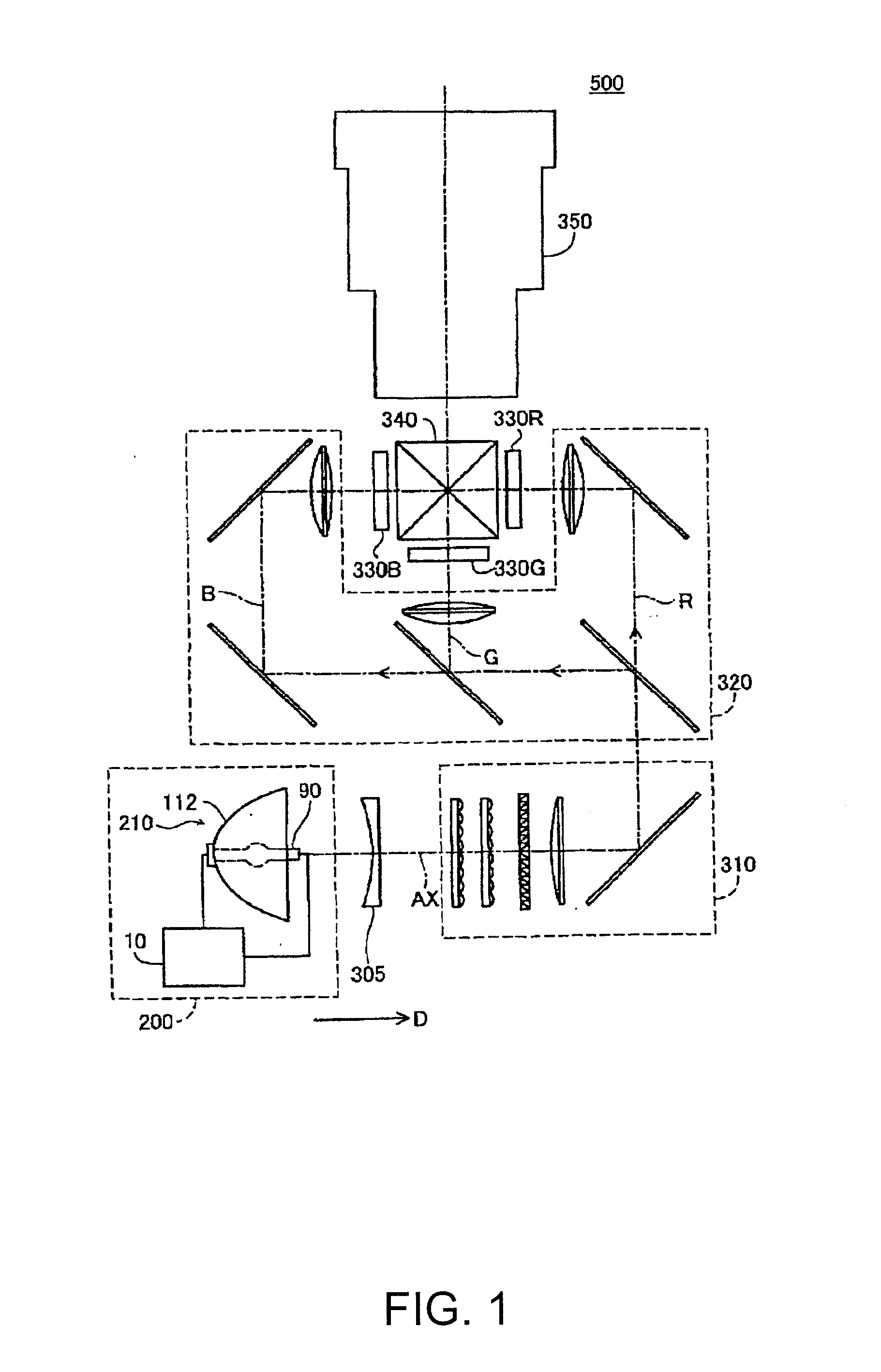 Discharge lamp driver, light source, projector, and method of driving discharge lamp