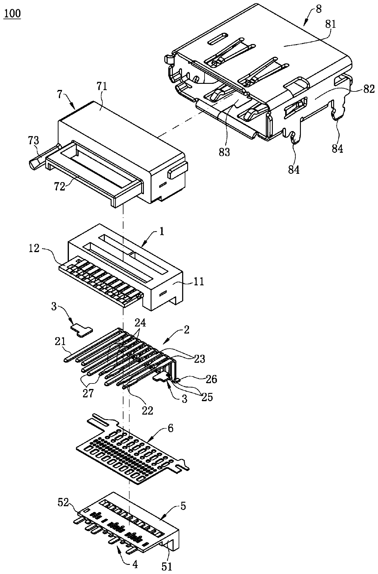 Electric connector and method for manufacturing same