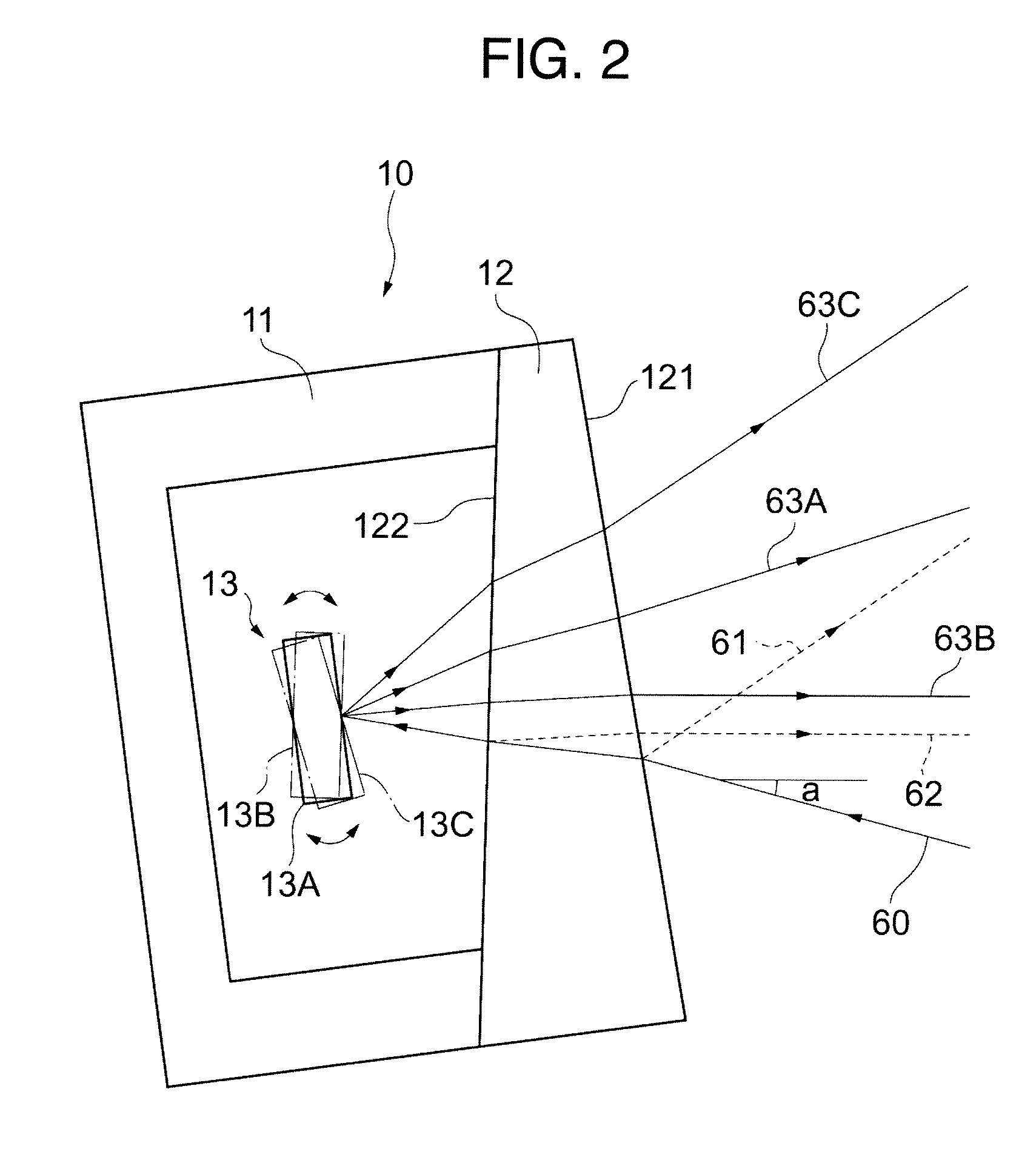 Optical scanning device and image display apparatus