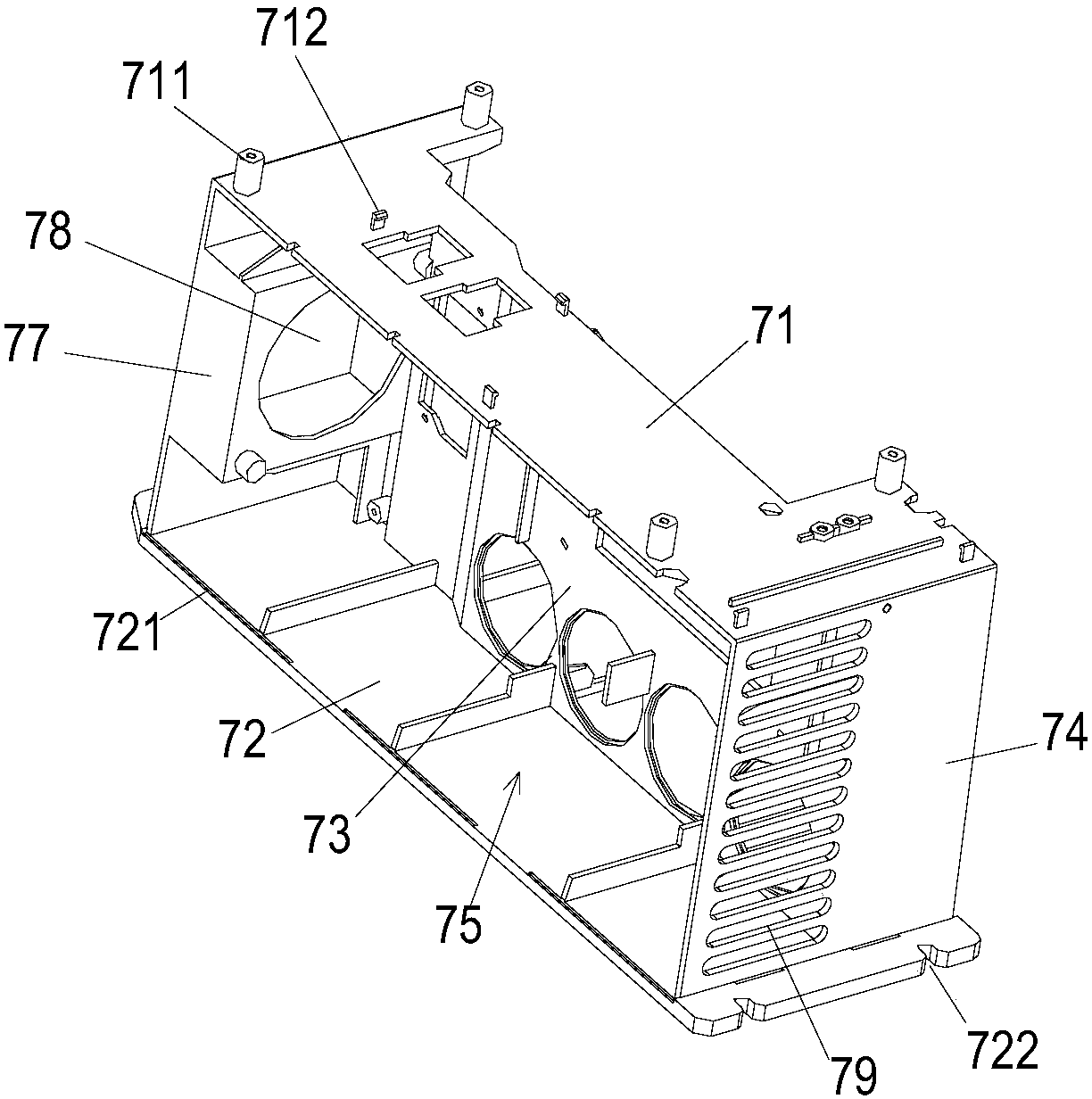 Base of converter and converter