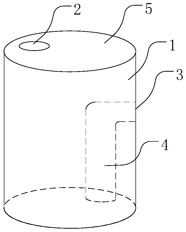 Oil distribution tank for replacing air conditioner refrigerant and system applying oil distribution tank