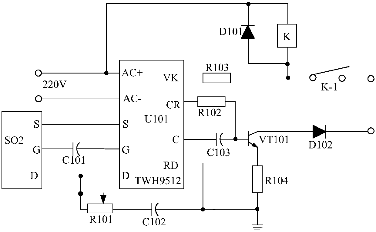 Sensor control circuit-based integrated intelligent control system for electronic energy-saving lamp
