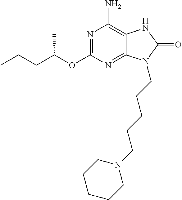 6-amino-2-{[(1<i>S</i>)-1-methylbutyl]oxy}-9-[5-(1-piperidinyl)-7,9-dihydro-8<i>H</i>-purin-8-one maleate