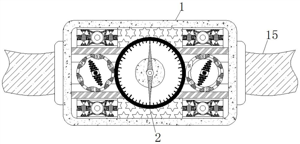 Running circle counting device for track and field sports