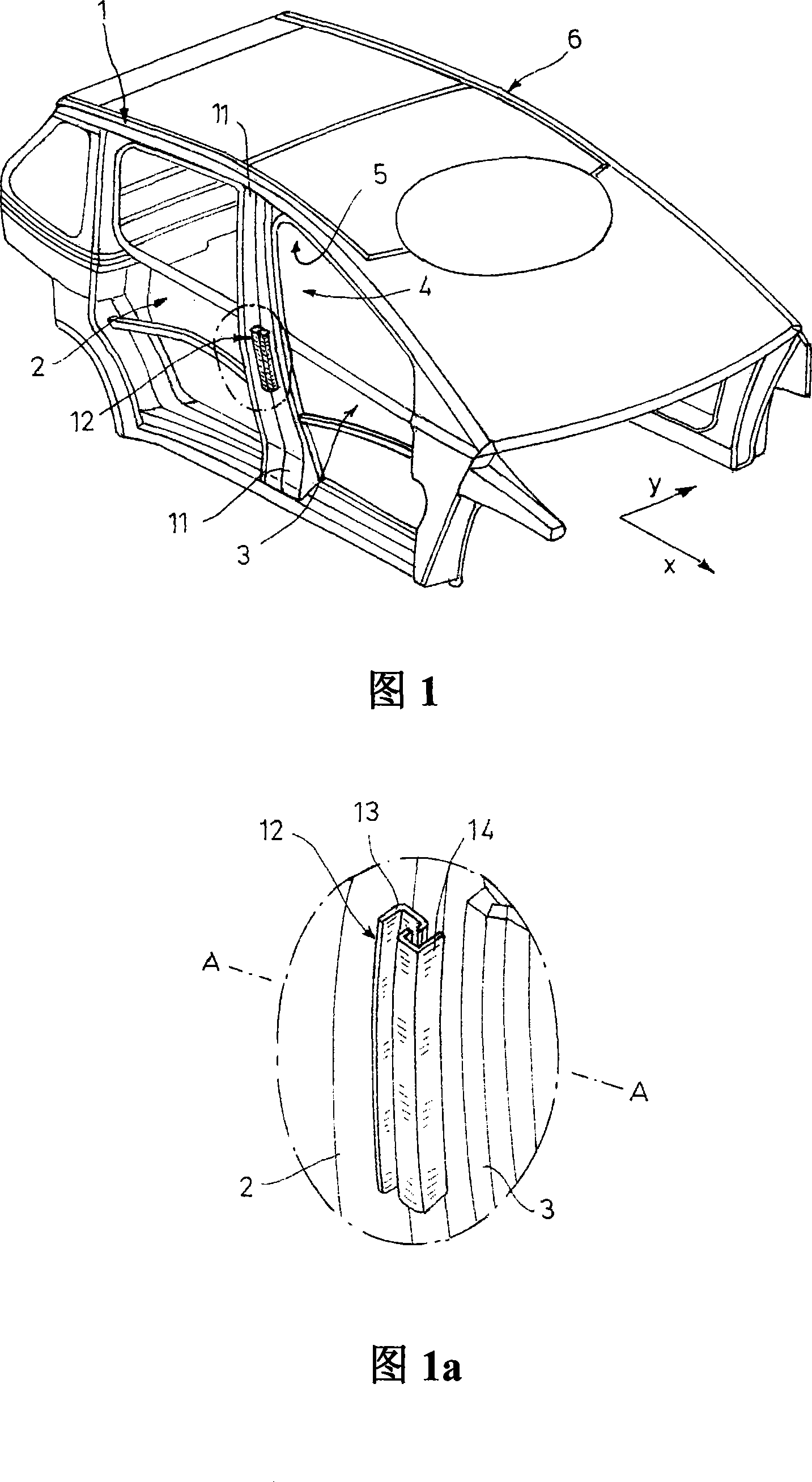 Vehicle door system with two vehicle doors