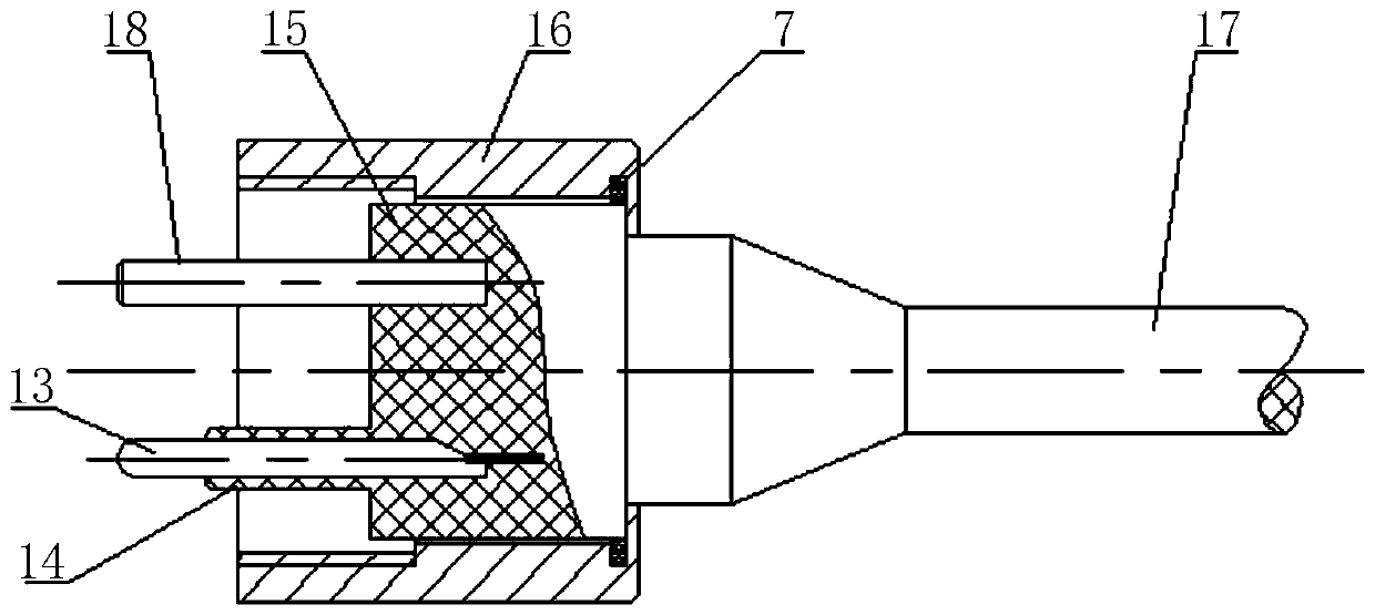 Standard misplug-proof watertight connector