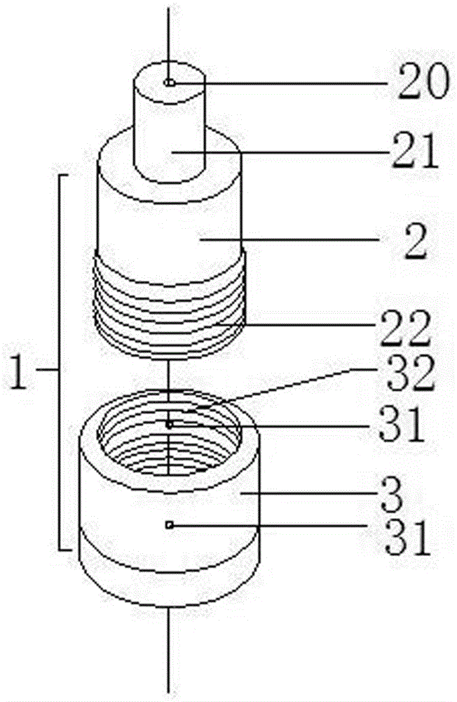 Measuring head of pneumatic instrument