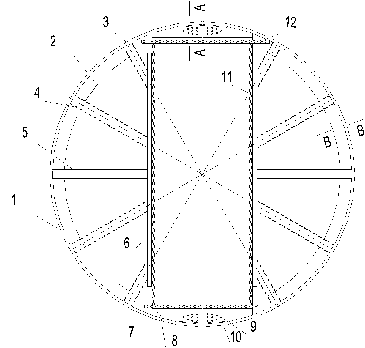 Method for overturning box beam