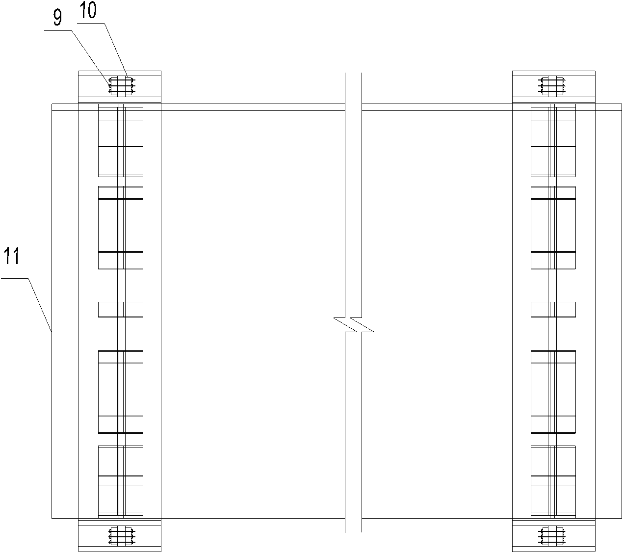 Method for overturning box beam