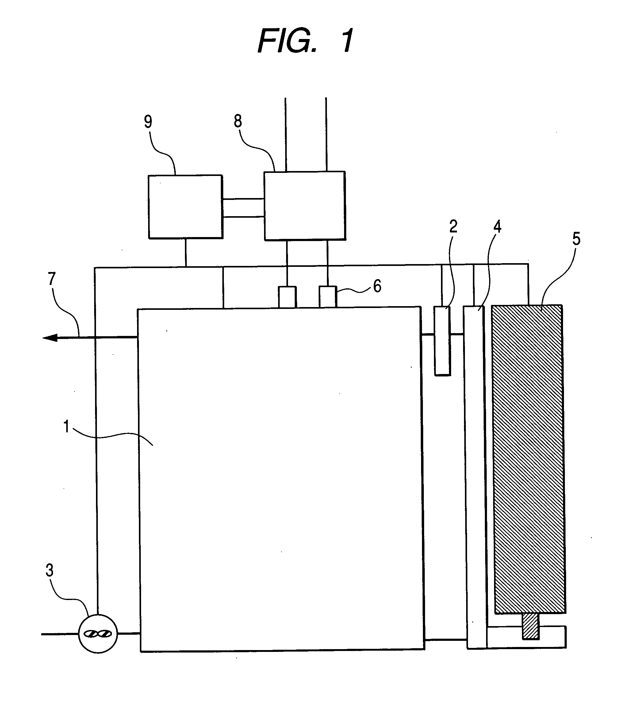 Fuel cell and information terminal carrying the same
