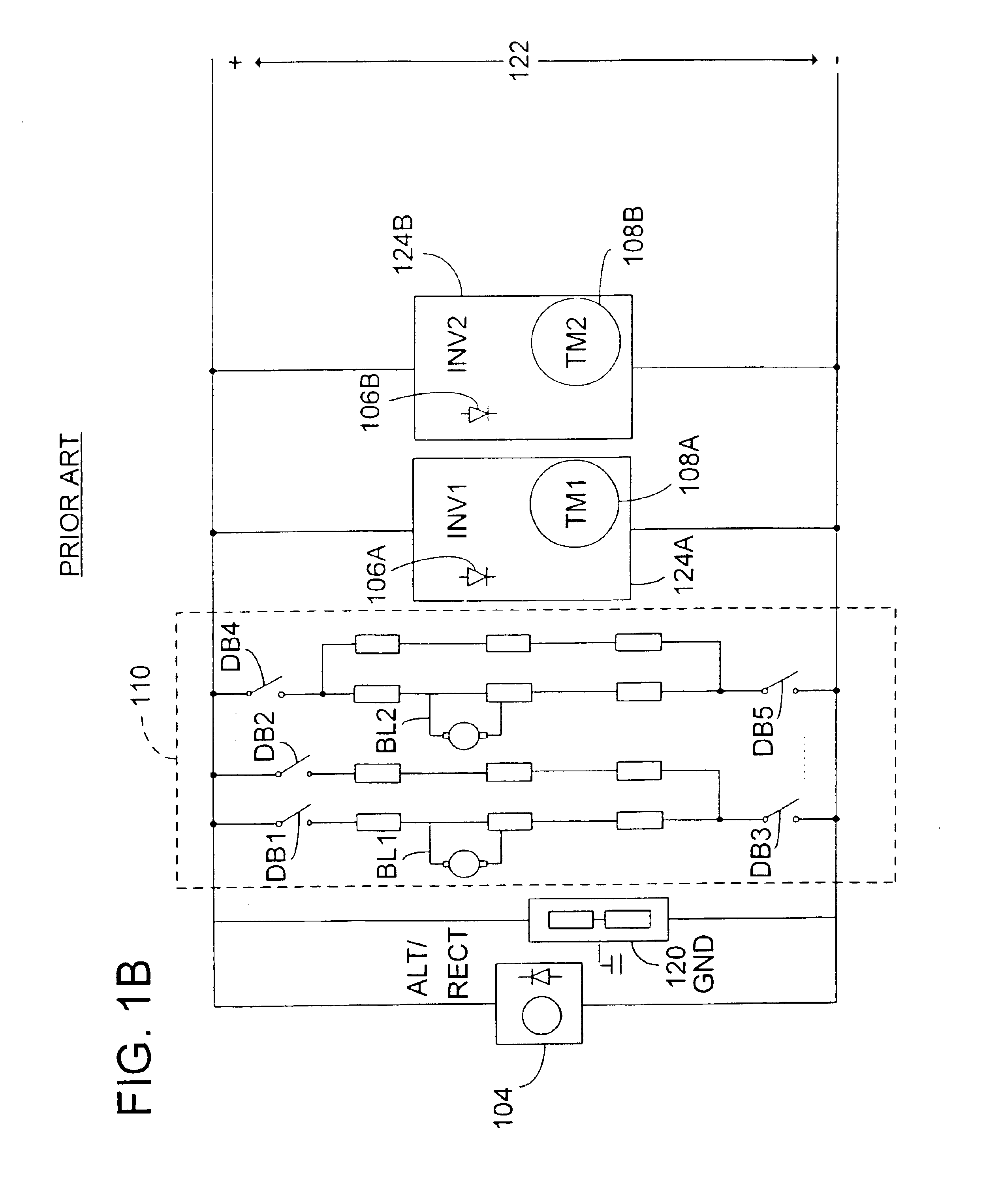 Hybrid energy off highway vehicle electric power storage system and method