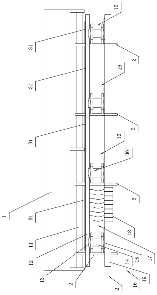 Wireless jacquard device convenient to install and warp knitting machine