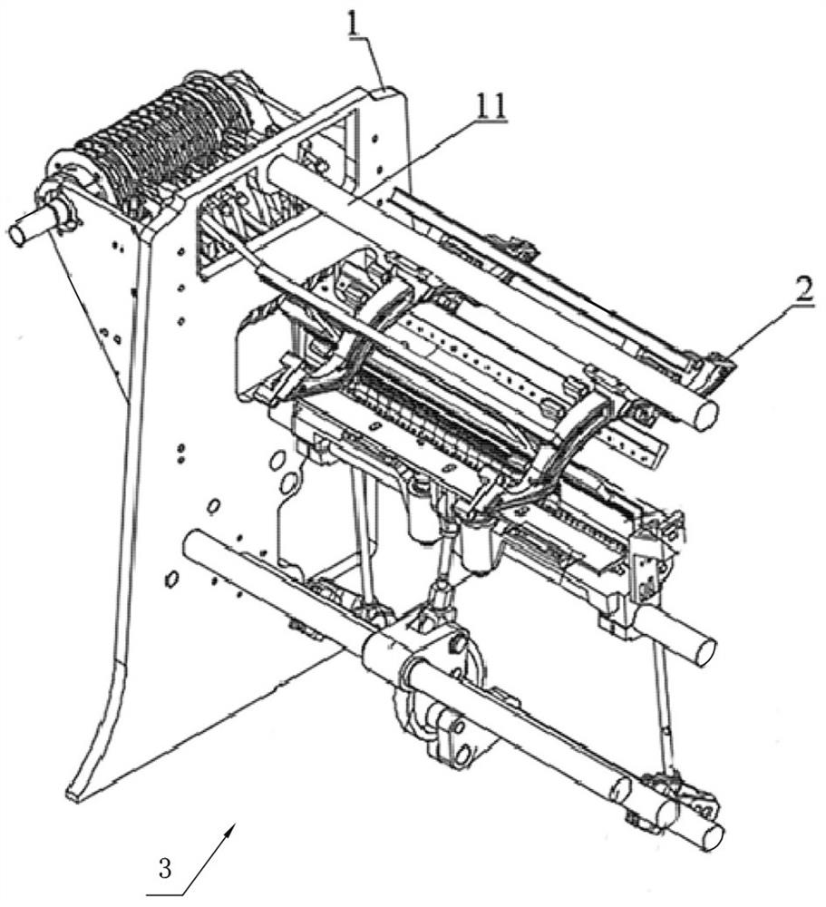 Wireless jacquard device convenient to install and warp knitting machine